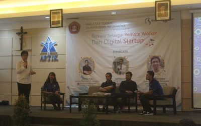 “BERKARIR SEBAGAI REMOTE WORKER DAN MEMULAI DIGITAL STARTUP”