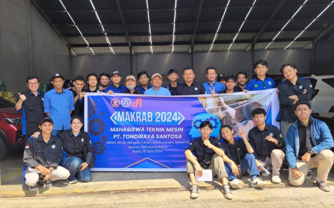 Kunjungan Industri Prodi Teknik Mesin (BMJ) Bersama Dekan FT